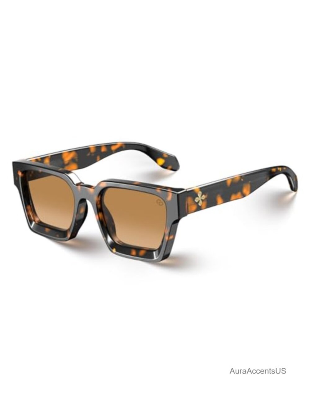 UV400 Rectangle TR90 Sunglasses Gradient Lens Full Frame Unisex